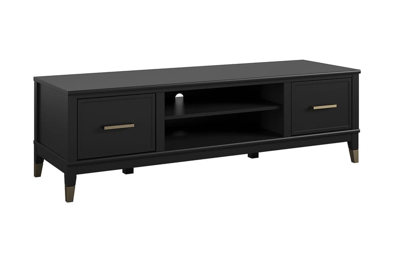 TV-taso Westerleigh 152x50 cm Musta - CosmoLiving - Huonekalut - TV- & Mediakalusteet - Tv taso & Mediataso