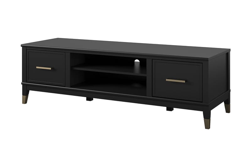 TV-taso Westerleigh 152x50 cm Musta - CosmoLiving - Huonekalut - TV- & Mediakalusteet - Tv taso & Mediataso