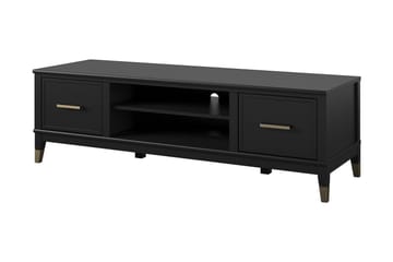 TV-taso Westerleigh 152x50 cm Musta - Huonekalut - TV- & Mediakalusteet - Tv taso & Mediataso