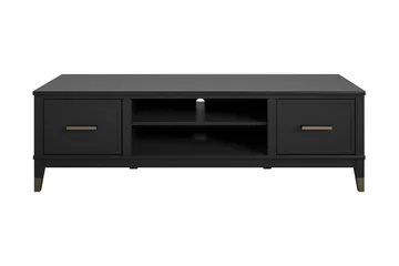 TV-taso Westerleigh 152x50 cm Musta - Huonekalut - TV- & Mediakalusteet - Tv taso & Mediataso