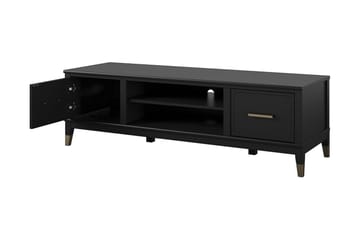 TV-taso Westerleigh 152x50 cm Musta - Huonekalut - TV- & Mediakalusteet - Tv taso & Mediataso