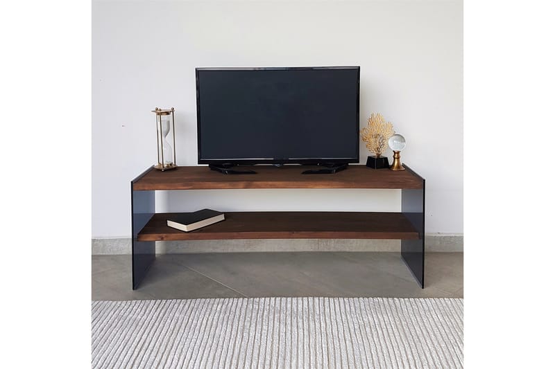 TV-taso Westoncommon 120 cm - Pähkinä - Huonekalut - TV- & Mediakalusteet - Tv taso & Mediataso