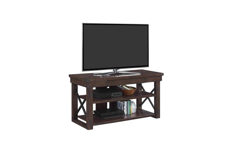 TV-taso Wildwood 120,7x50,8 cm Musta - Dorel Home - Huonekalut - TV- & Mediakalusteet - Tv taso & Mediataso