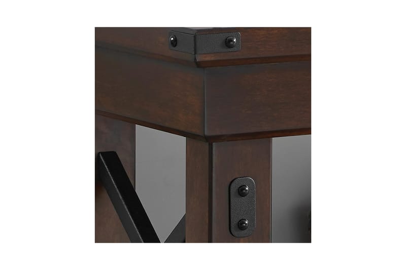 TV-taso Wildwood 160x48 cm Tummanruskea - Dorel Home - Huonekalut - TV- & Mediakalusteet - Tv taso & Mediataso
