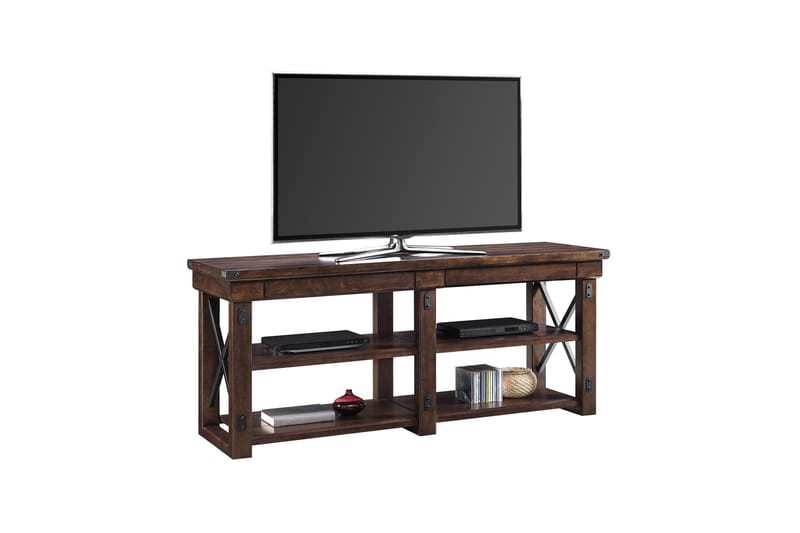 TV-taso Wildwood 160x48 cm Tummanruskea - Dorel Home - Tv taso & Mediataso