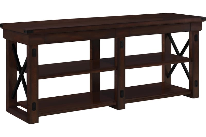 TV-taso Wildwood 160x48 cm Tummanruskea - Dorel Home - Huonekalut - TV- & Mediakalusteet - Tv taso & Mediataso