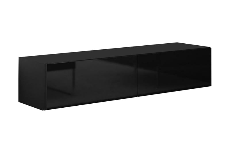 TV-taso Wishon 140 cm - Musta - Huonekalut - TV- & Mediakalusteet - Tv taso & Mediataso