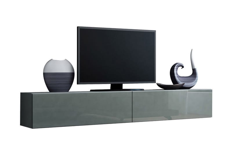 TV-taso Wishon 180 cm - Harmaa - Huonekalut - TV- & Mediakalusteet - Tv taso & Mediataso