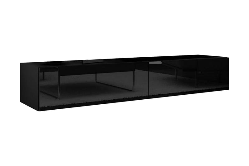 TV-taso Wishon 180 cm - Musta - Huonekalut - TV- & Mediakalusteet - Tv taso & Mediataso