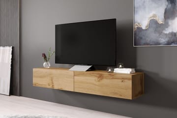 TV-taso Wishon 180 cm - Puu/Luonnonväri - Huonekalut - TV- & Mediakalusteet - Tv taso & Mediataso