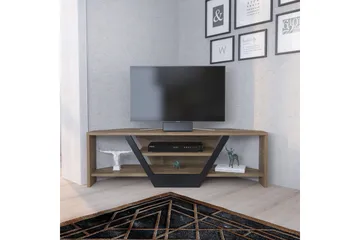 TV-taso Zakkum 120x36,8 cm - Ruskea - Huonekalut - TV- & Mediakalusteet - Tv taso & Mediataso