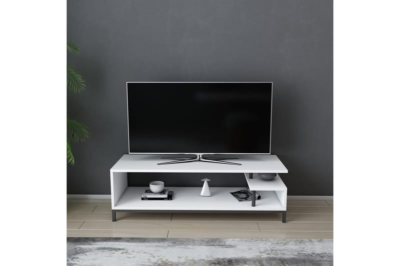 TV-taso Zakkum 120x37,6 cm - Musta - Huonekalut - TV- & Mediakalusteet - Tv taso & Mediataso