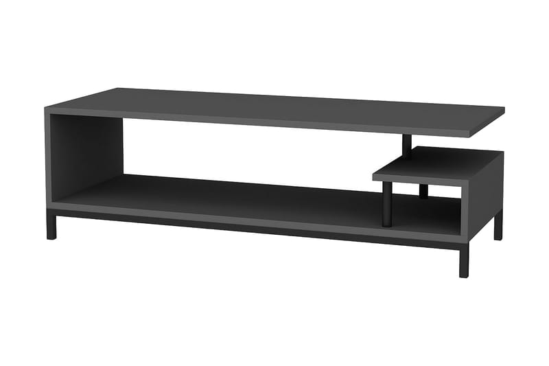TV-taso Zakkum 120x37,6 cm - Musta - Huonekalut - TV- & Mediakalusteet - Tv taso & Mediataso