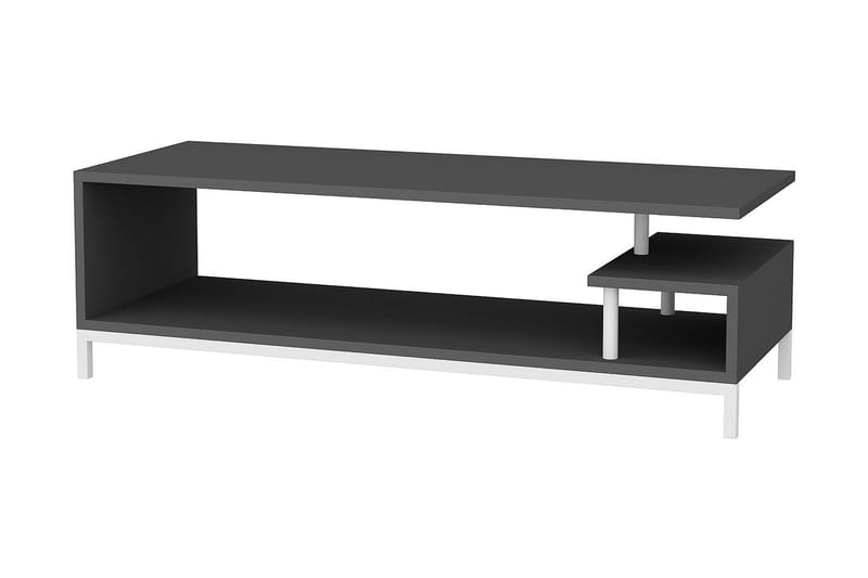 TV-taso Zakkum 120x37,6 cm - Valkoinen - Huonekalut - TV- & Mediakalusteet - Tv taso & Mediataso