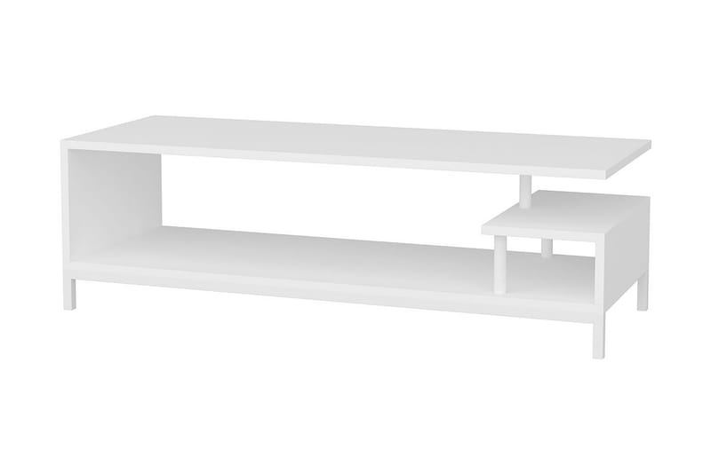 TV-taso Zakkum 120x37,6 cm - Valkoinen - Huonekalut - TV- & Mediakalusteet - Tv taso & Mediataso