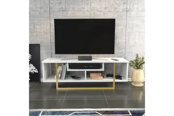 TV-taso Zakkum 120x40,2 cm - Kulta - Huonekalut - TV- & Mediakalusteet - Tv taso & Mediataso