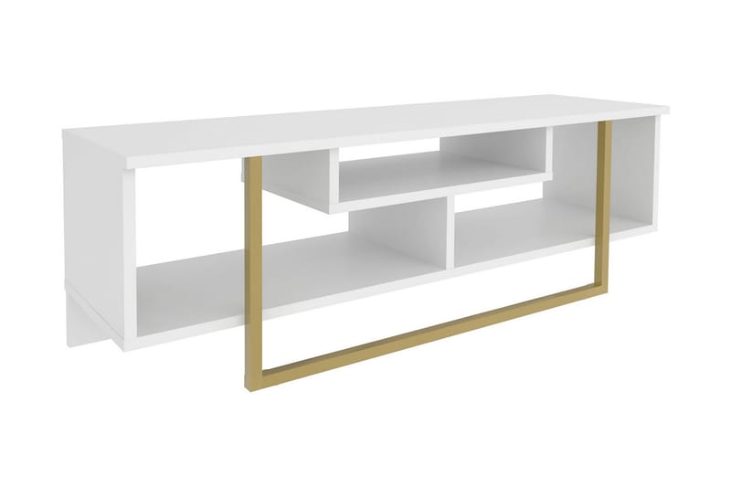 TV-taso Zakkum 120x40,2 cm - Kulta - Huonekalut - TV- & Mediakalusteet - Tv taso & Mediataso