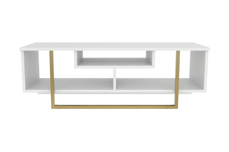 TV-taso Zakkum 120x40,2 cm - Kulta - Huonekalut - TV- & Mediakalusteet - Tv taso & Mediataso