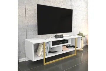 TV-taso Zakkum 120x40,2 cm - Kulta - Huonekalut - TV- & Mediakalusteet - Tv taso & Mediataso
