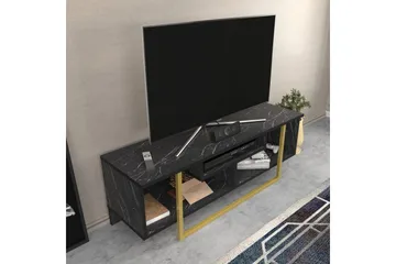 TV-taso Zakkum 120x40,2 cm - Musta - Huonekalut - TV- & Mediakalusteet - Tv taso & Mediataso