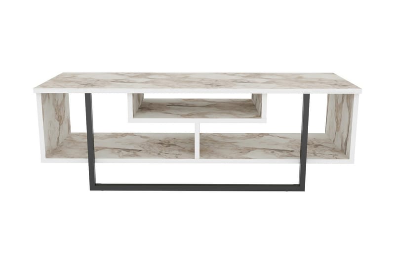 TV-taso Zakkum 120x40,2 cm - Valkoinen - Huonekalut - TV- & Mediakalusteet - Tv taso & Mediataso