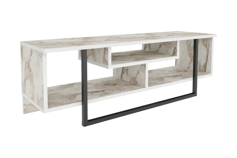 TV-taso Zakkum 120x40,2 cm, Valkoinen