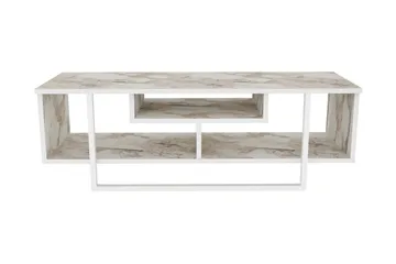 TV-taso Zakkum 120x40,2 cm - Valkoinen - Huonekalut - TV- & Mediakalusteet - Tv taso & Mediataso