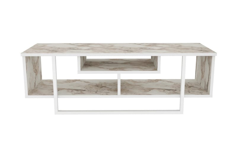 TV-taso Zakkum 120x40,2 cm - Valkoinen - Huonekalut - TV- & Mediakalusteet - Tv taso & Mediataso