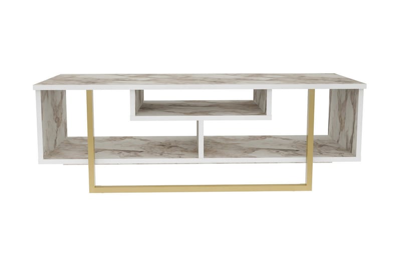 TV-taso Zakkum 120x40,2 cm - Valkoinen - Huonekalut - TV- & Mediakalusteet - Tv taso & Mediataso