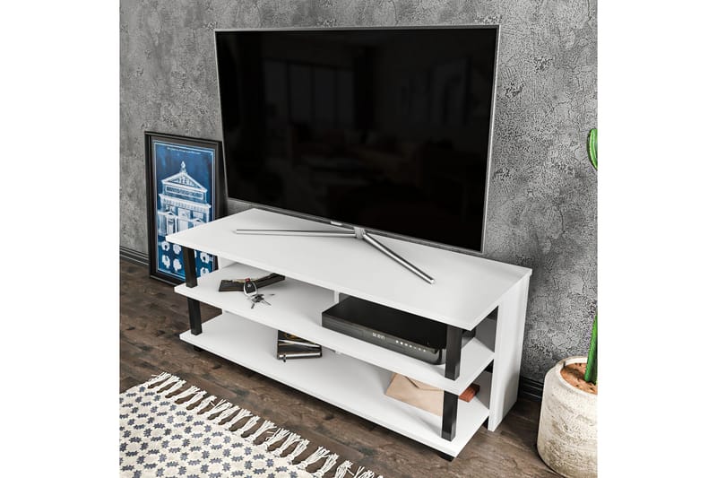 TV-taso Zakkum 120x47,4 cm - Kulta - Huonekalut - TV- & Mediakalusteet - Tv taso & Mediataso