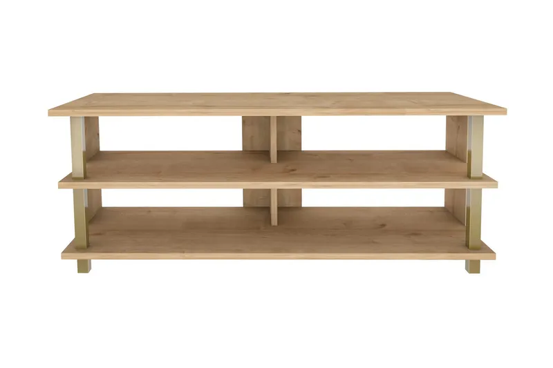 TV-taso Zakkum 120x47,4 cm - Kulta - Huonekalut - TV- & Mediakalusteet - Tv taso & Mediataso