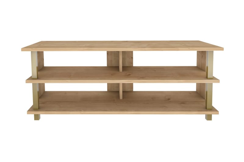 TV-taso Zakkum 120x47,4 cm - Kulta - Huonekalut - TV- & Mediakalusteet - Tv taso & Mediataso