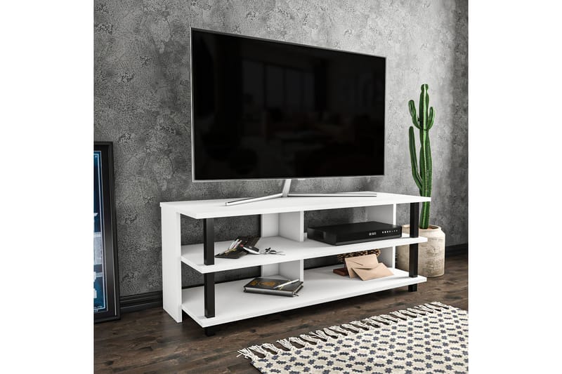 TV-taso Zakkum 120x47,4 cm - Musta - Huonekalut - TV- & Mediakalusteet - Tv taso & Mediataso