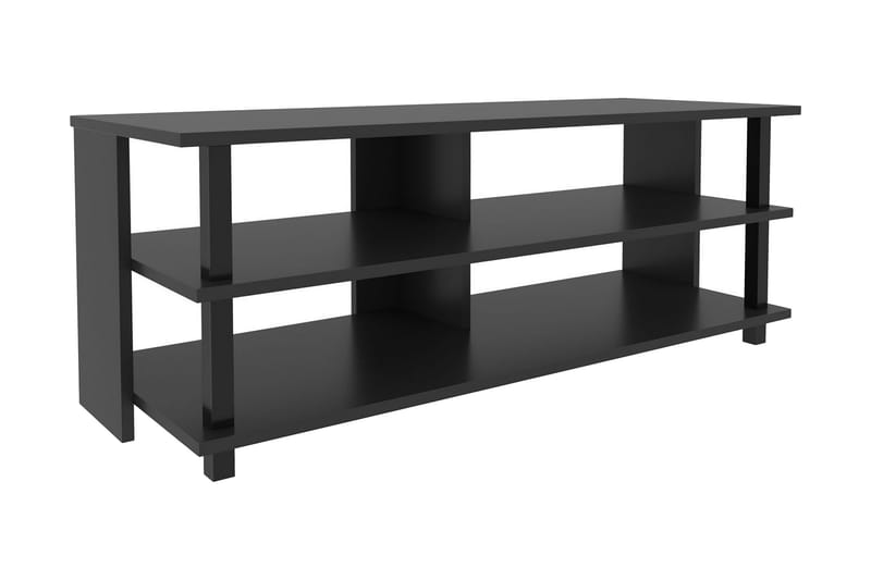 TV-taso Zakkum 120x47,4 cm - Musta - Huonekalut - TV- & Mediakalusteet - Tv taso & Mediataso