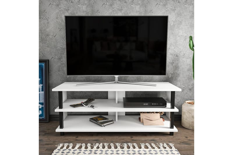 TV-taso Zakkum 120x47,4 cm - Musta - Huonekalut - TV- & Mediakalusteet - Tv taso & Mediataso