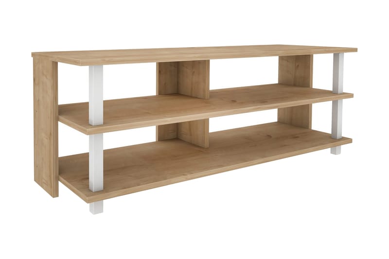TV-taso Zakkum 120x47,4 cm - Valkoinen - Huonekalut - TV- & Mediakalusteet - Tv taso & Mediataso