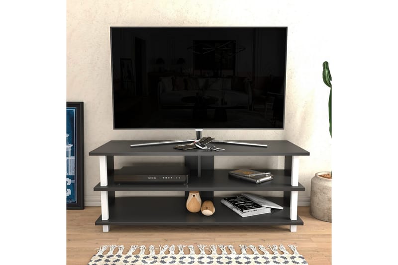TV-taso Zakkum 120x47,4 cm - Valkoinen - Huonekalut - TV- & Mediakalusteet - Tv taso & Mediataso