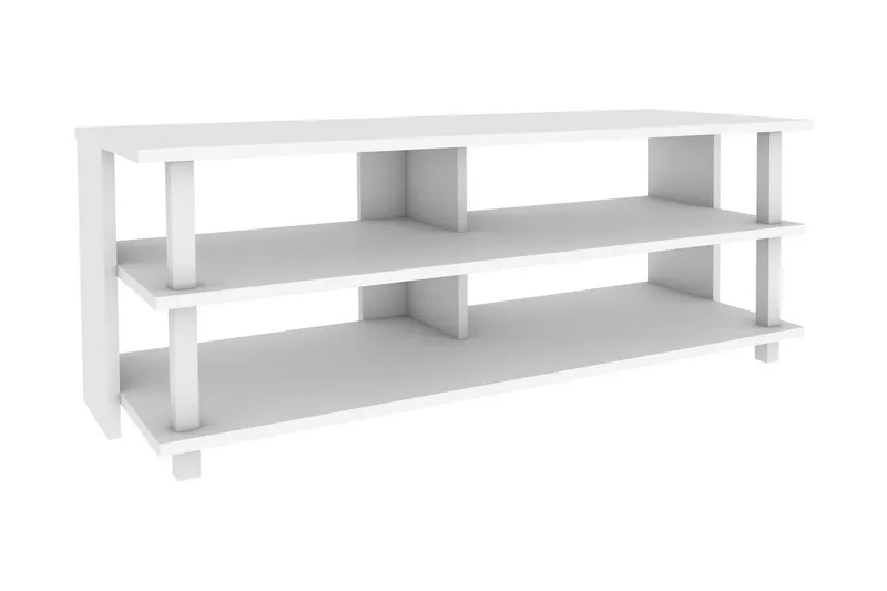 TV-taso Zakkum 120x47,4 cm, Valkoinen