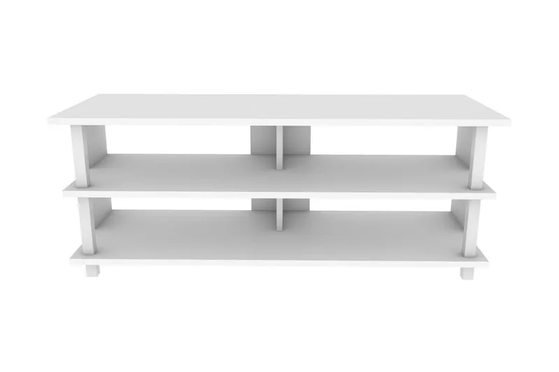 TV-taso Zakkum 120x47,4 cm - Valkoinen - Huonekalut - TV- & Mediakalusteet - Tv taso & Mediataso