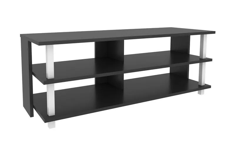 TV-taso Zakkum 120x47,4 cm, Valkoinen