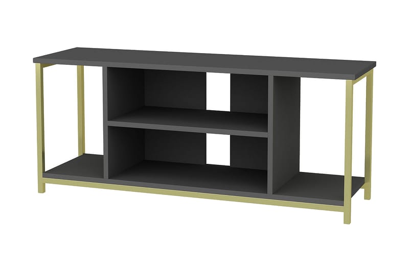 TV-taso Zakkum 120x50,8 cm - Antrasiitti - Huonekalut - TV- & Mediakalusteet - Tv taso & Mediataso
