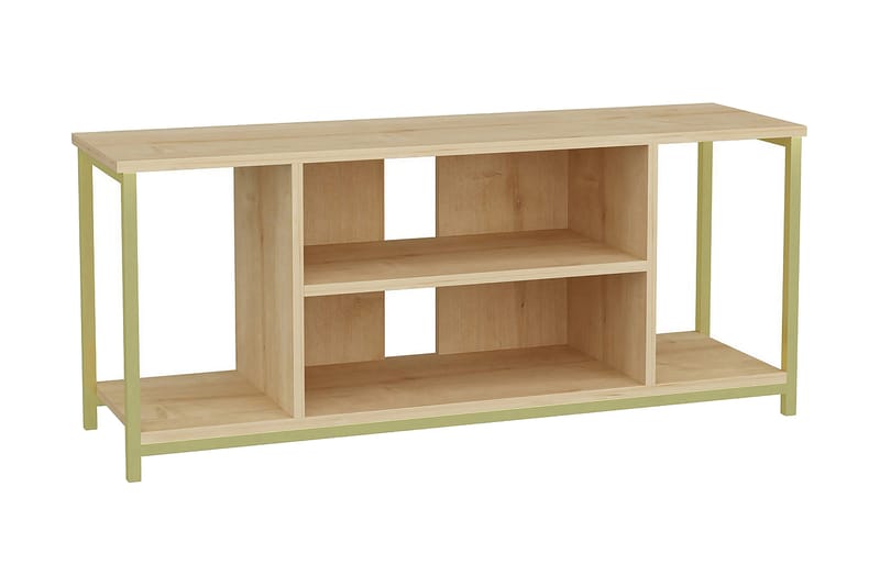 TV-taso Zakkum 120x50,8 cm - Kulta - Huonekalut - TV- & Mediakalusteet - Tv taso & Mediataso