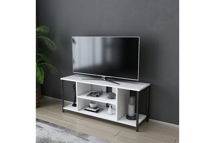 TV-taso Zakkum 120x50,8 cm - Musta - Tv taso & Mediataso