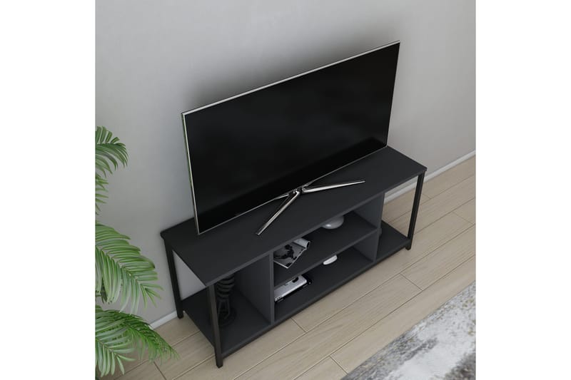 TV-taso Zakkum 120x50,8 cm - Musta - Huonekalut - TV- & Mediakalusteet - Tv taso & Mediataso