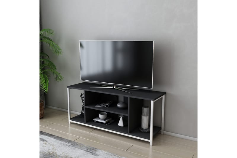 TV-taso Zakkum 120x50,8 cm - Valkoinen - Huonekalut - TV- & Mediakalusteet - Tv taso & Mediataso