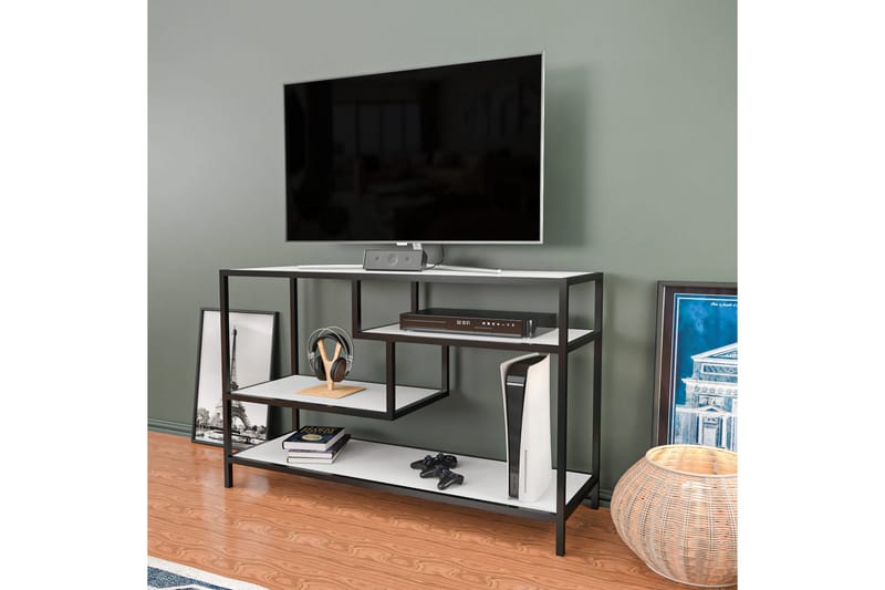 TV-taso Zakkum 120x75 cm - Musta - Huonekalut - TV- & Mediakalusteet - Tv taso & Mediataso