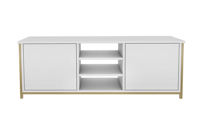 TV-taso Zakkum 140x50,8 cm - Kulta - Huonekalut - TV- & Mediakalusteet - Tv taso & Mediataso