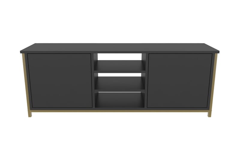 TV-taso Zakkum 140x50,8 cm - Kulta - Huonekalut - TV- & Mediakalusteet - Tv taso & Mediataso