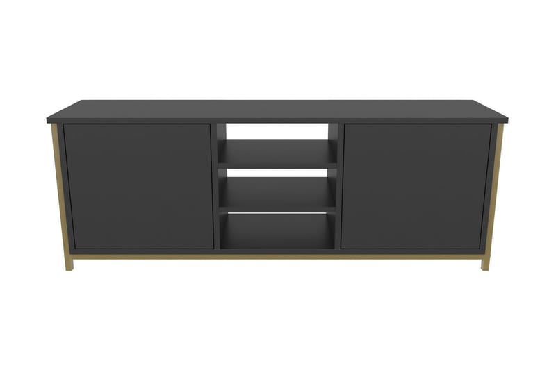 TV-taso Zakkum 140x50,8 cm - Kulta - Huonekalut - TV- & Mediakalusteet - Tv taso & Mediataso