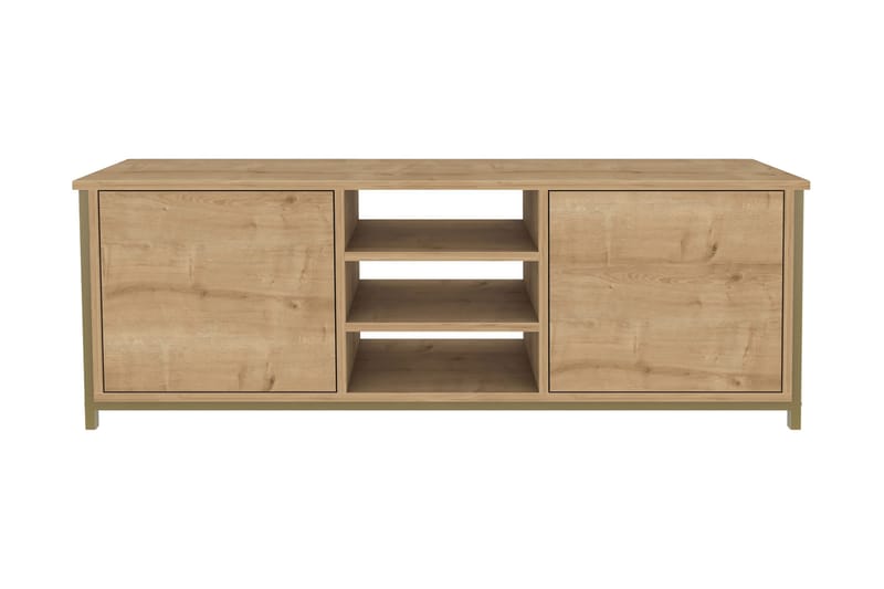 TV-taso Zakkum 140x50,8 cm - Kulta - Huonekalut - TV- & Mediakalusteet - Tv taso & Mediataso